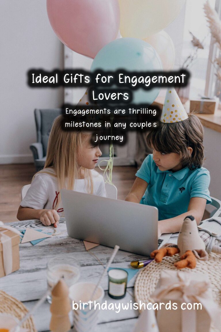 Top 10 Gifts for Engagement-Lovers: Celebrate Their Love with the Perfect Present