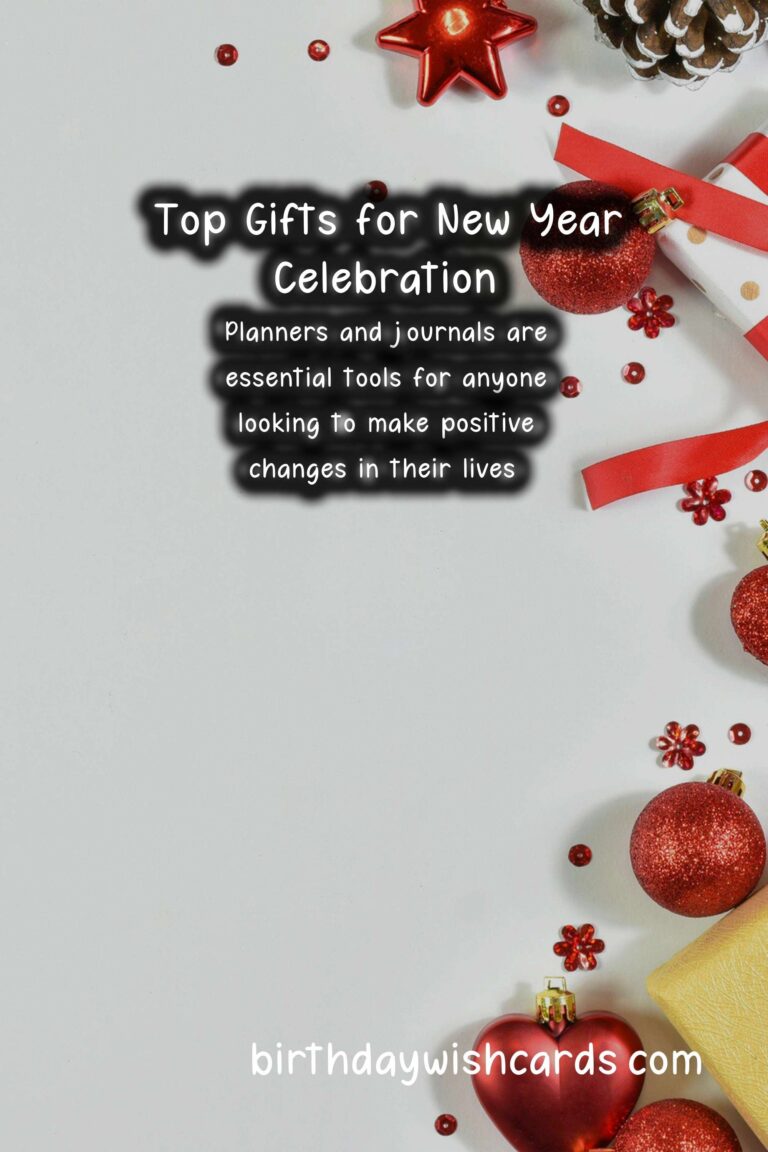 Top Gifts for New Year-Lovers: Celebrate the New Beginnings