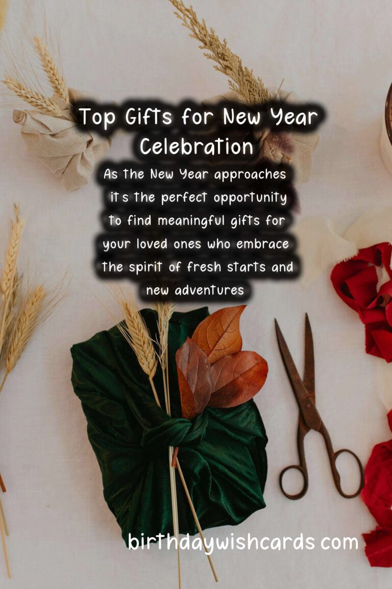 Top Gifts for New Year-Lovers: Celebrate the New Beginnings