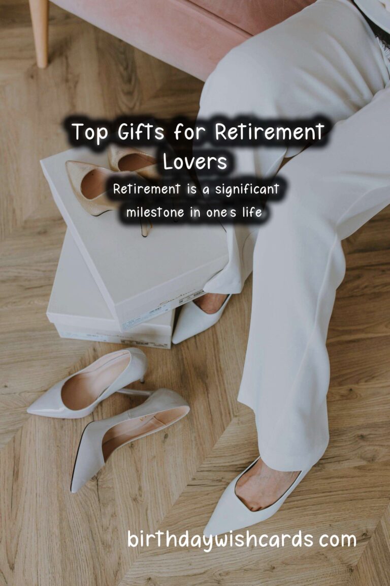 Top Gifts for Retirement-Lovers: Celebrate Their New Chapter
