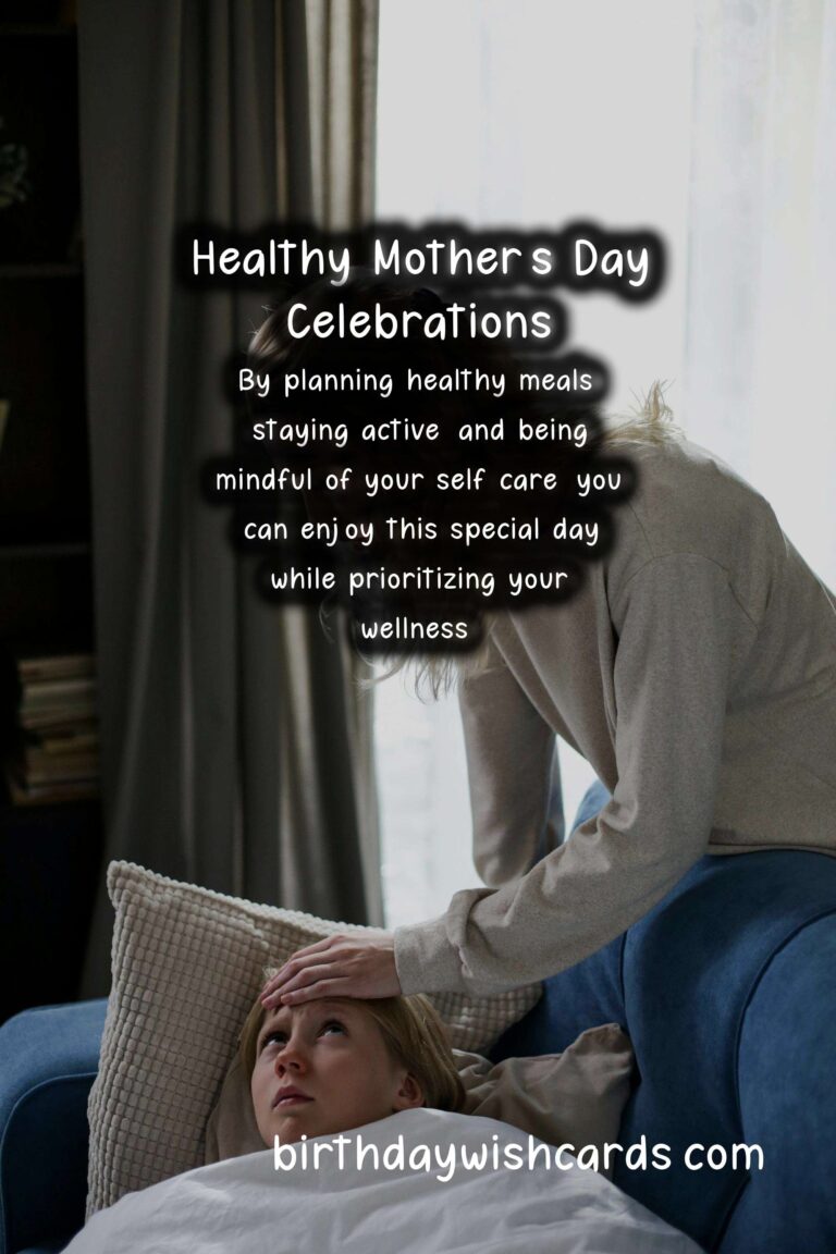 Top Tips for Maintaining Health During Mother's Day Celebrations