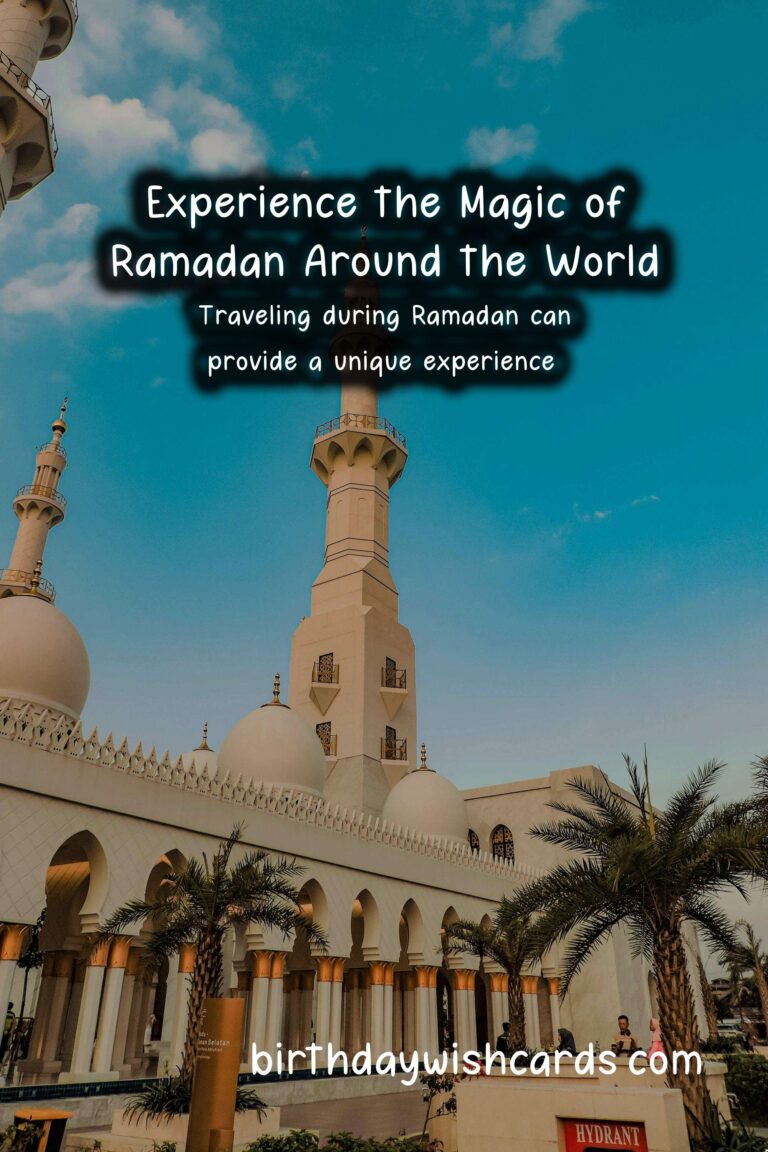 Top Travel Destinations for Ramadan Lovers
