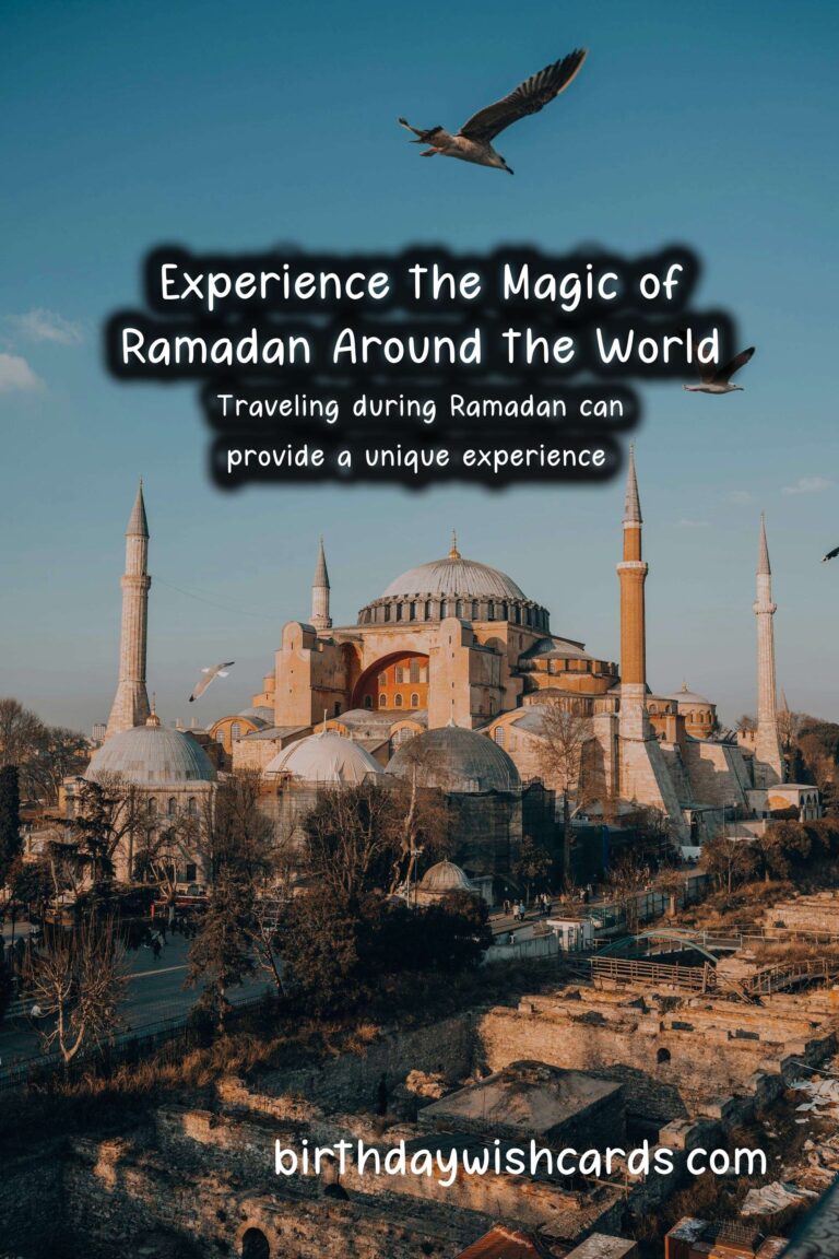 Top Travel Destinations for Ramadan Lovers