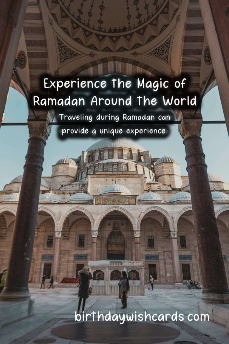 Top Travel Destinations for Ramadan Lovers