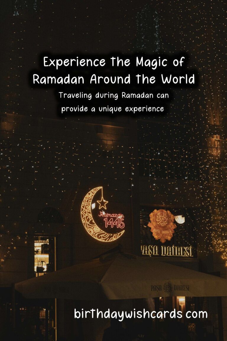 Top Travel Destinations for Ramadan Lovers