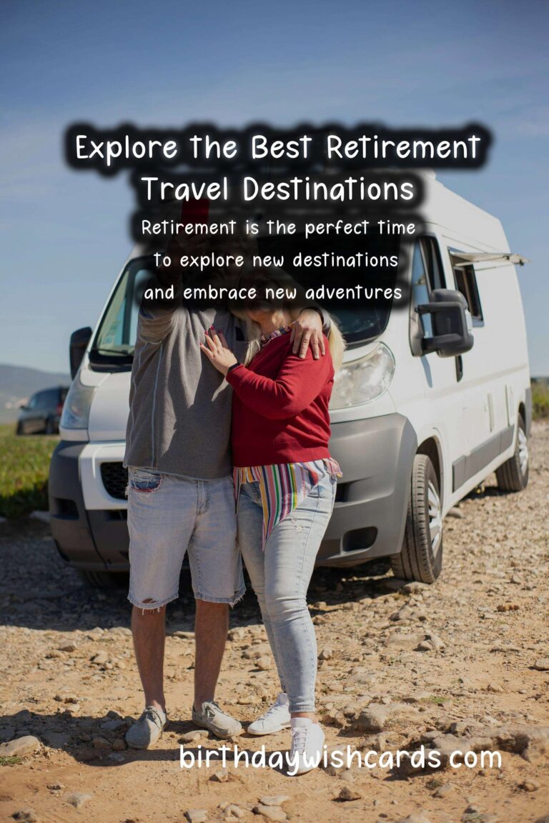 Top Travel Destinations for Retirement Lovers