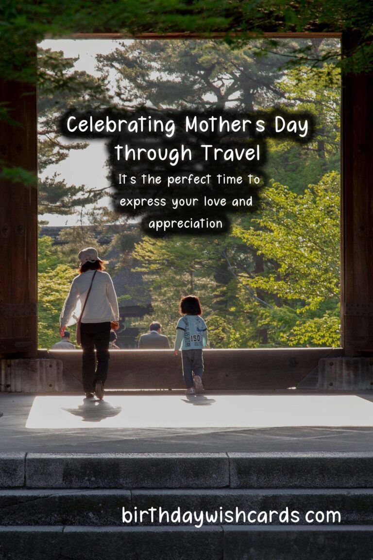 Travel Tips for Mother’s Day Enthusiasts
