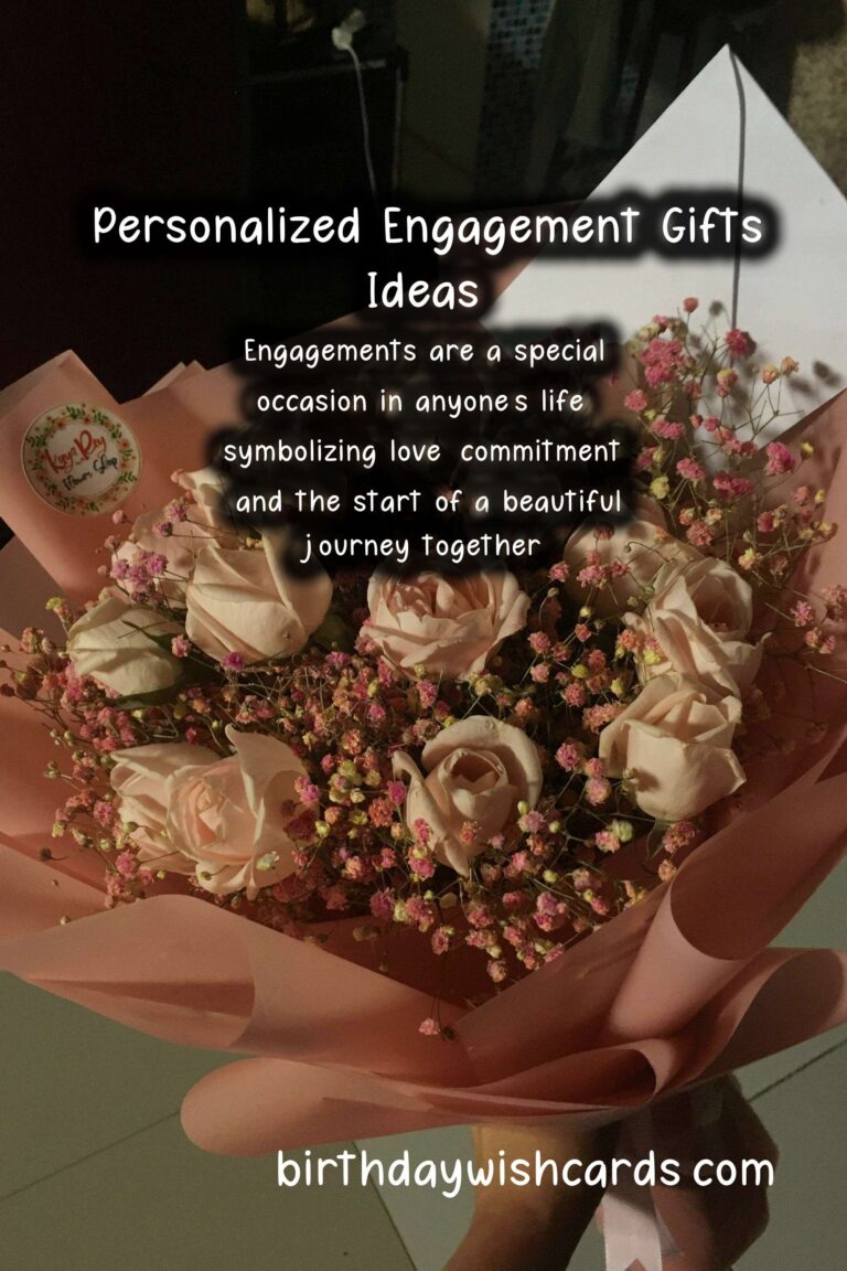 Unique Personalized Gifts for Engagement Lovers