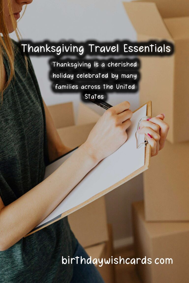 What to Pack for Thanksgiving Trips