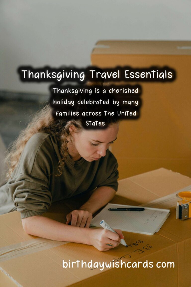 What to Pack for Thanksgiving Trips