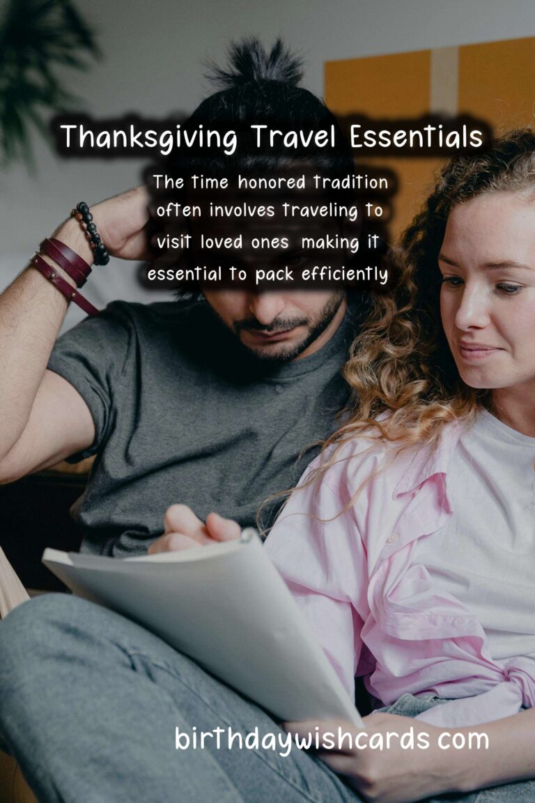 What to Pack for Thanksgiving Trips