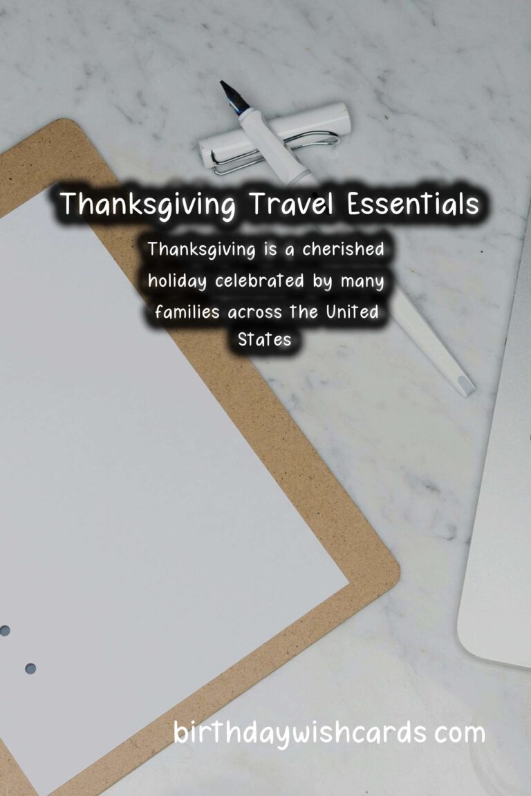 What to Pack for Thanksgiving Trips
