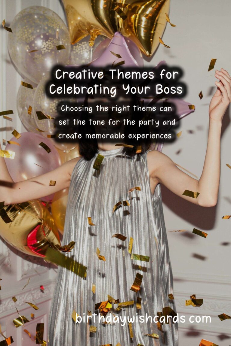 10 Exciting Bosses Birthday Party Themes to Try This Year