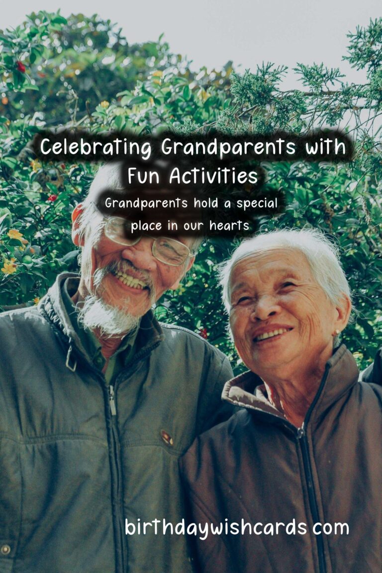 10 Fun Activities to Celebrate Grandparents