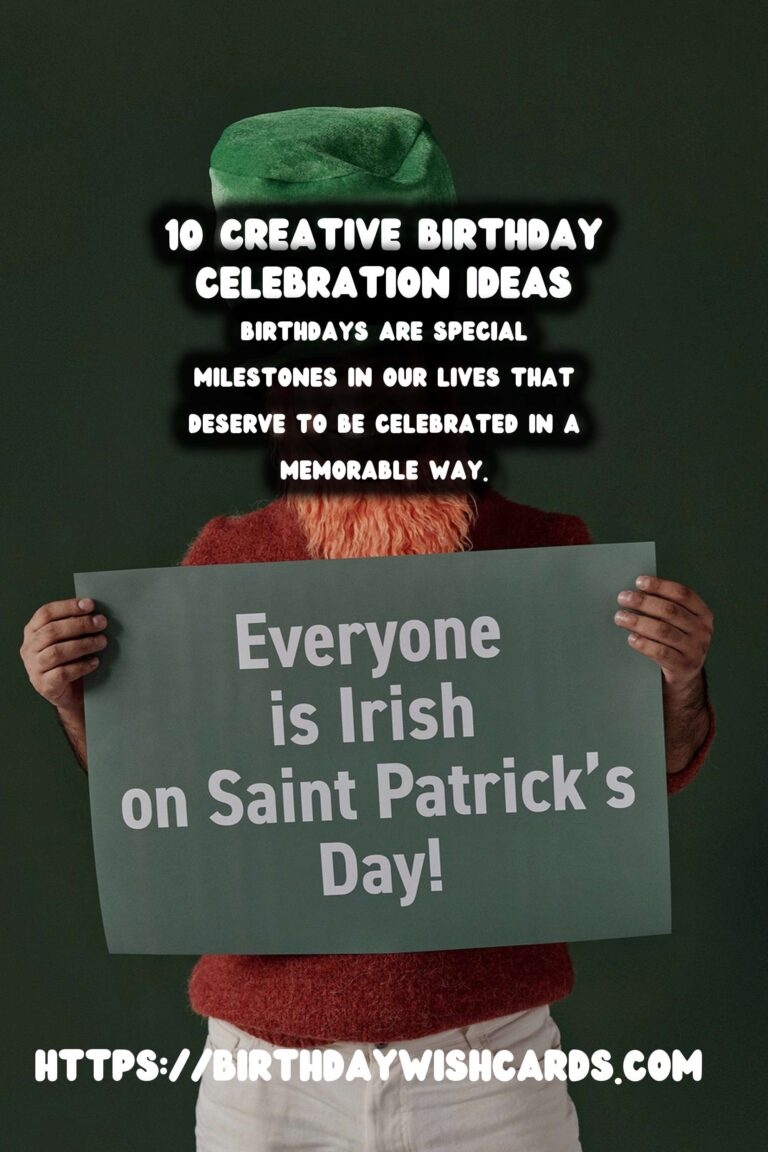 10 Meaningful Birthday Celebration Ideas for Unforgettable Birthdays