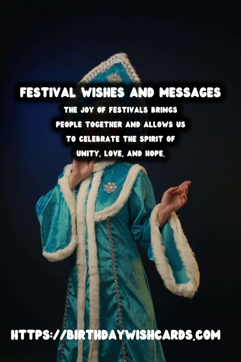 100 Enriching Festival Wishes and Messages Ideas for Holidays & Festivals