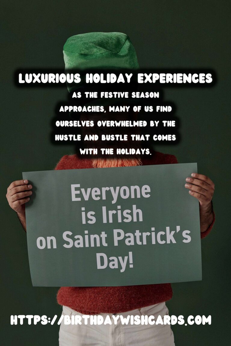15 Luxurious Holiday Survival Guide Ideas for Holidays & Festivals