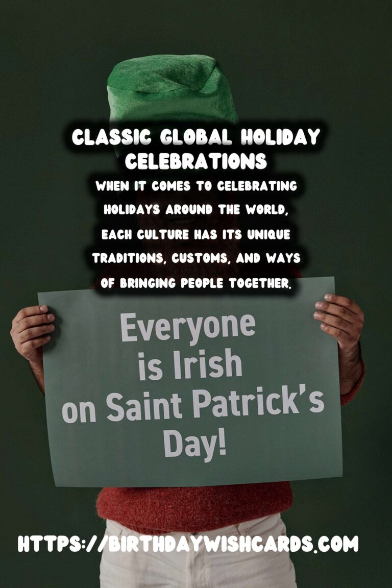 20 Classic Global Holiday Planning Ideas for Global Celebrations
