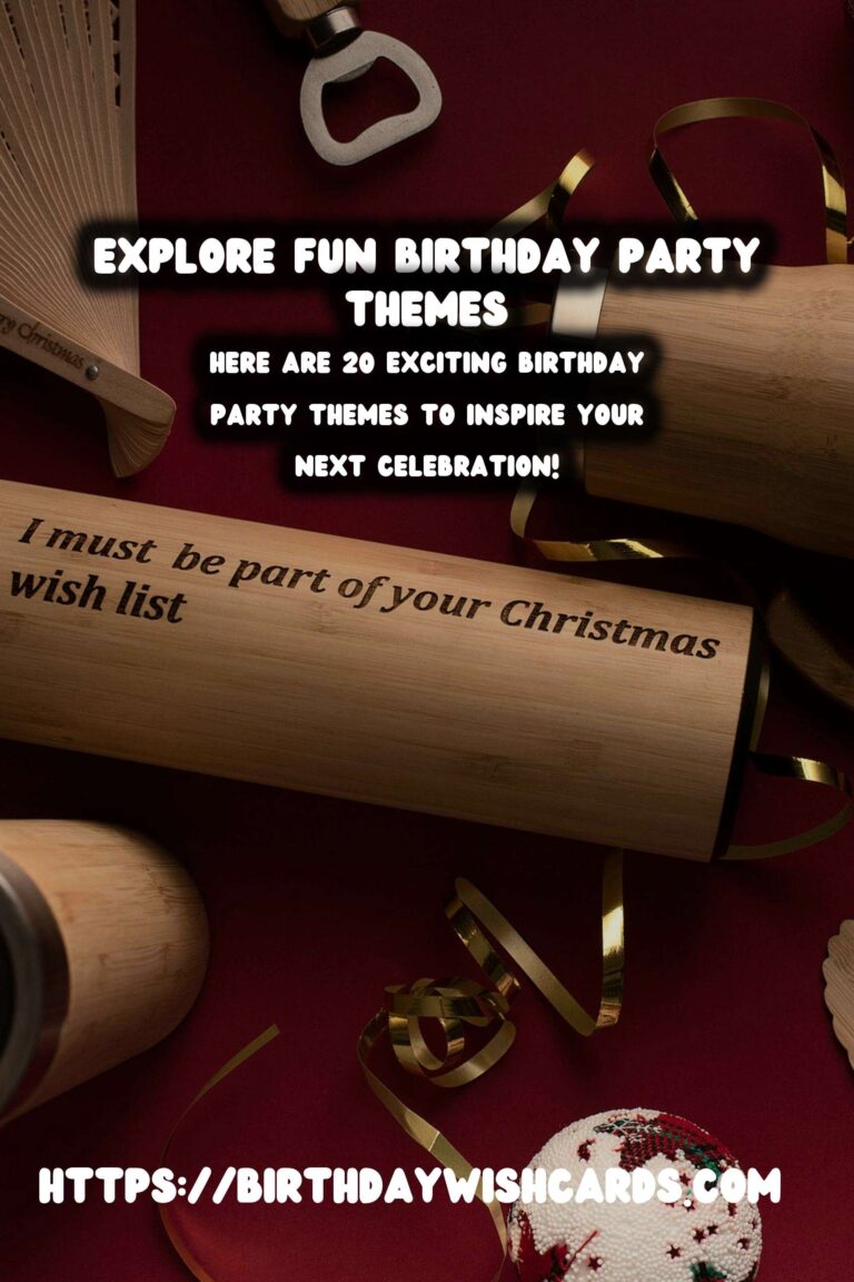 20 Fun Birthday Party Theme Ideas for Unforgettable Celebrations