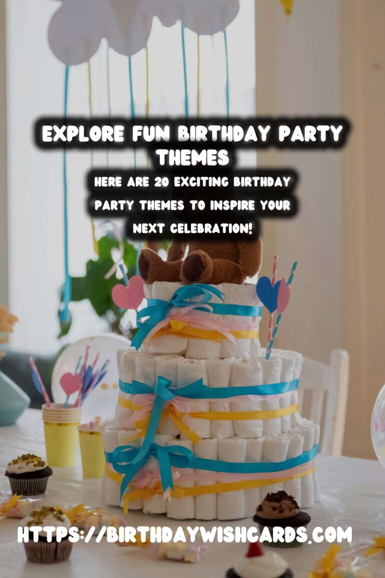 20 Fun Birthday Party Theme Ideas for Unforgettable Celebrations