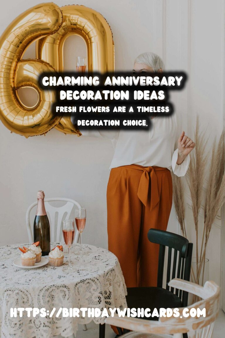 25 Charming Anniversary Decoration Ideas for Memorable Celebrations