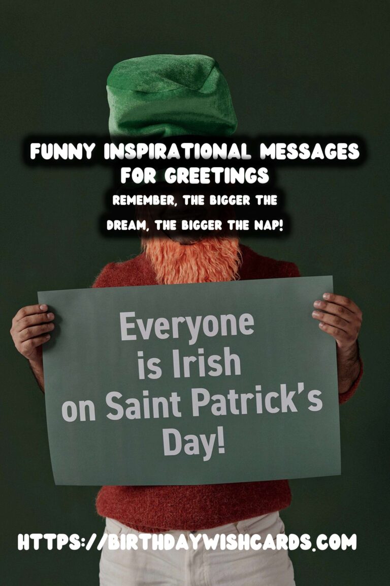 25 Funny Inspirational Messages Ideas for Wishes & Greetings