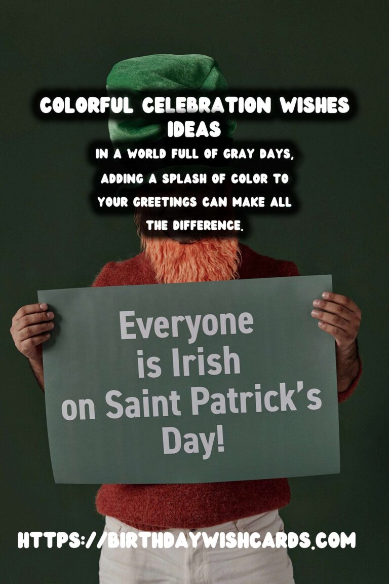 30 Colorful Well Wishes Ideas for Wishes & Greetings