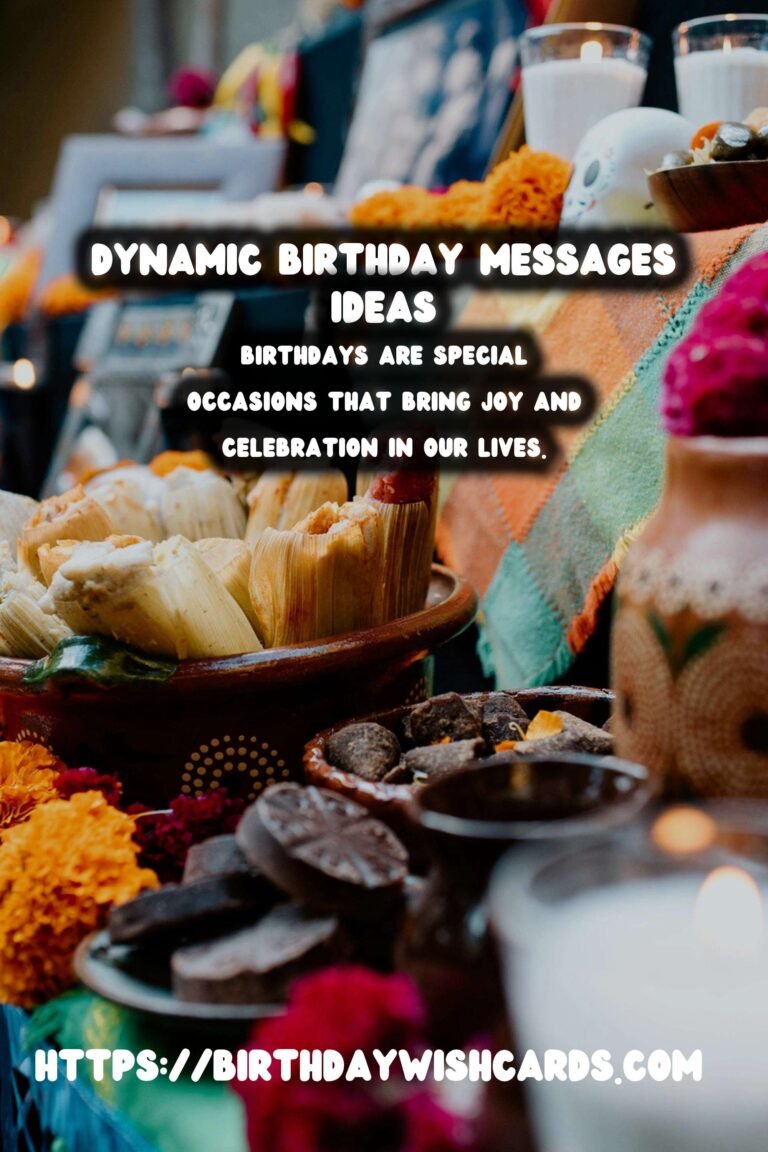 30 Dynamic Birthday Messages Ideas for Birthdays