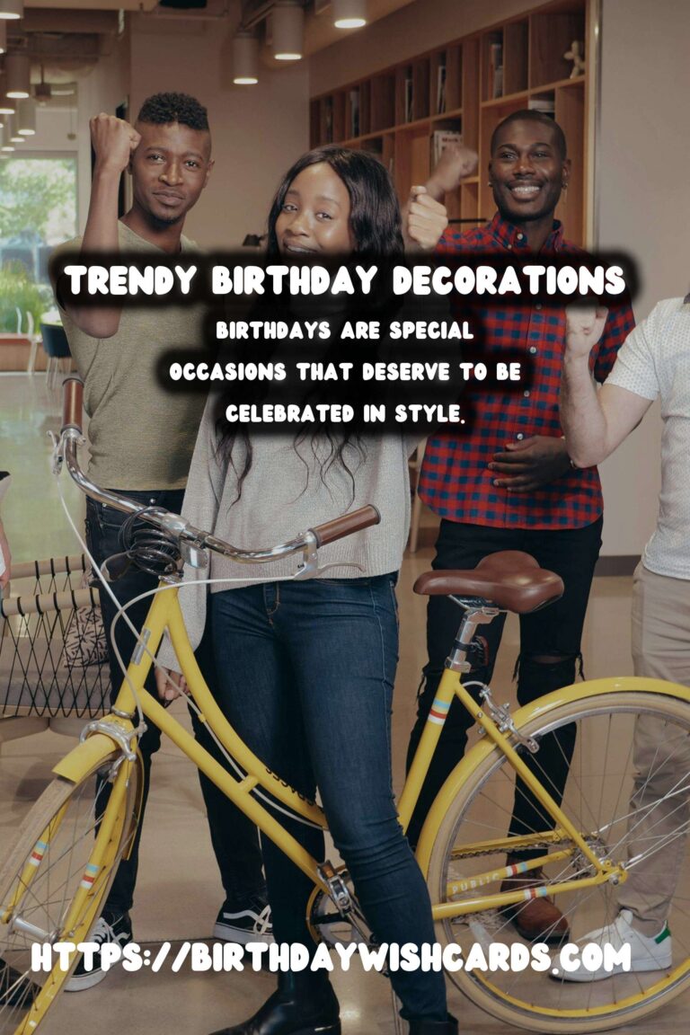 30 Trendy Birthday Decorations Ideas for Birthdays