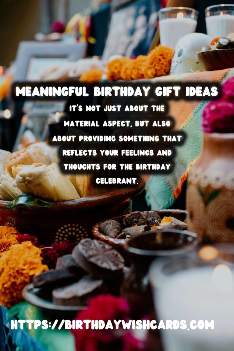 50 Meaningful Birthday Gift Ideas for Birthdays