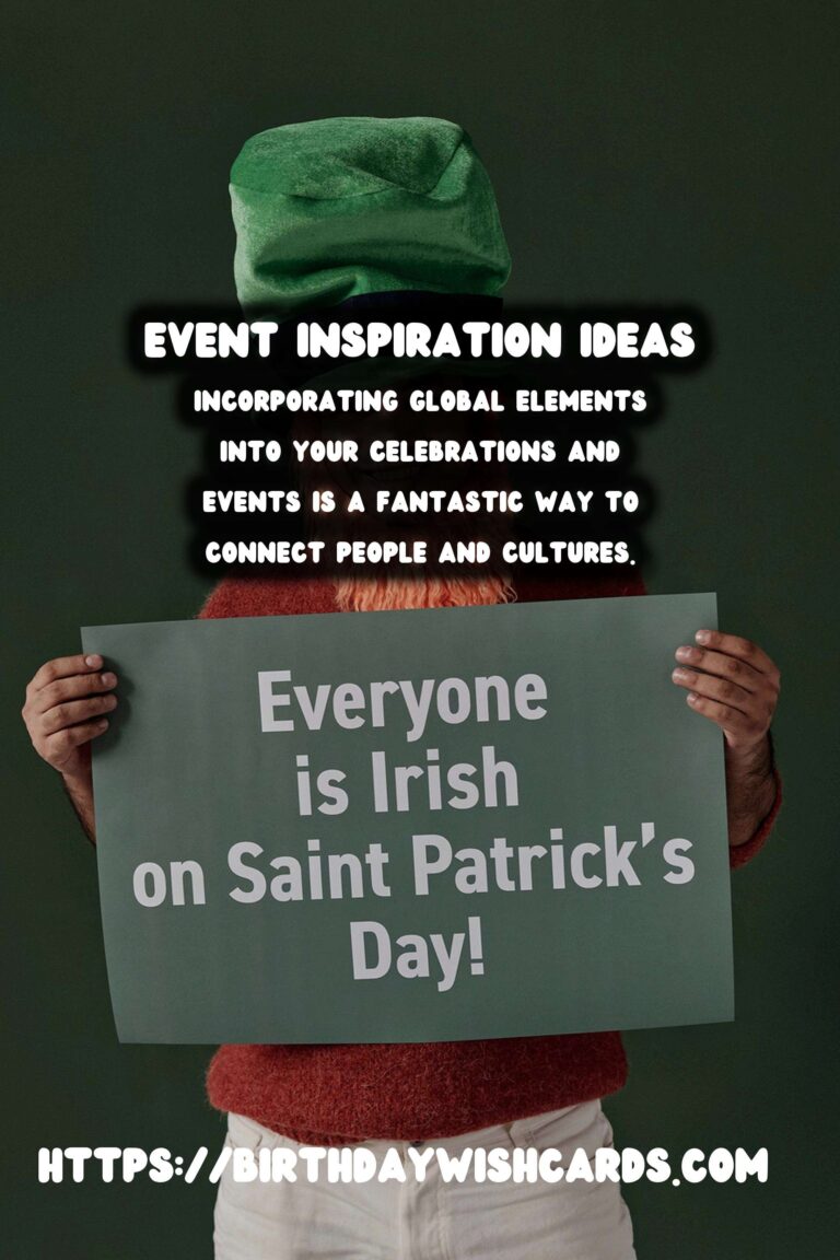 50 Stylish Global Event Inspiration Ideas for Global Celebrations