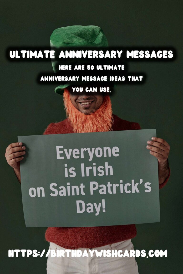 50 Ultimate Anniversary Message Ideas for Unforgettable Celebrations