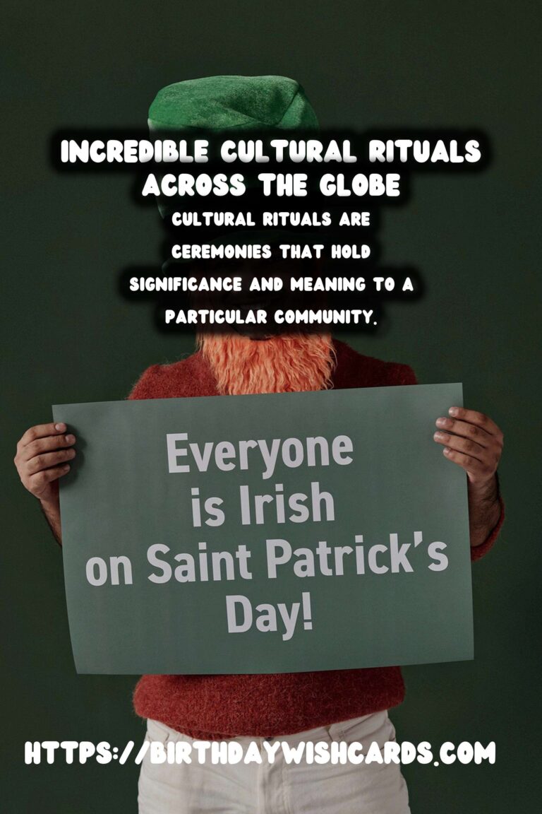 Amazing Cultural Ritual Guide That Are Instagram-Worthy