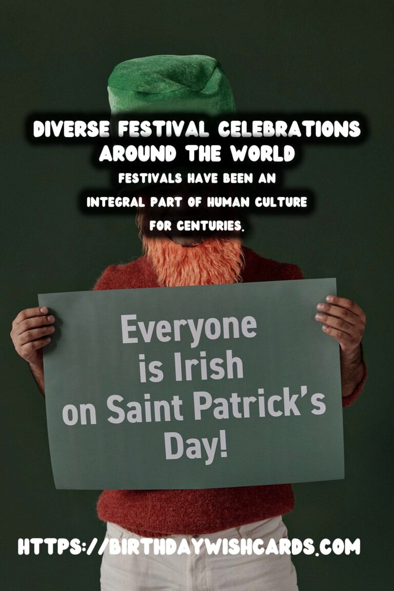Amazing Festival Traditions Around the World For Every Age Group