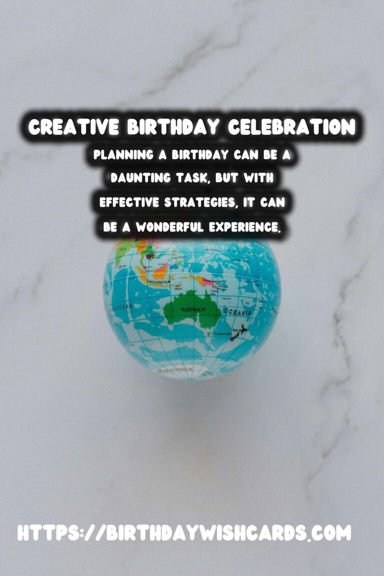Amazing Ways to Plan Birthday Planning Tips