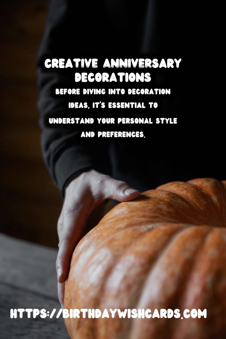 Authentic Anniversary Decoration Ideas That Reflect Your Style