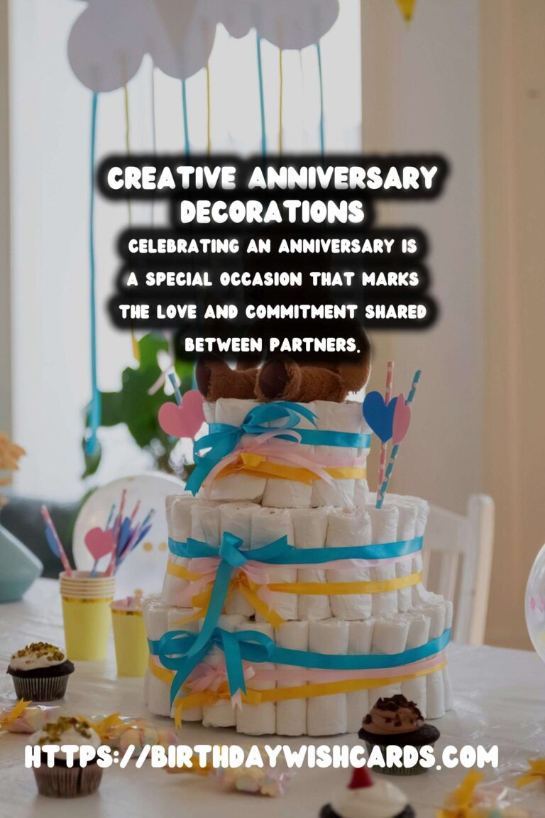 Authentic Anniversary Decoration Ideas That Reflect Your Style