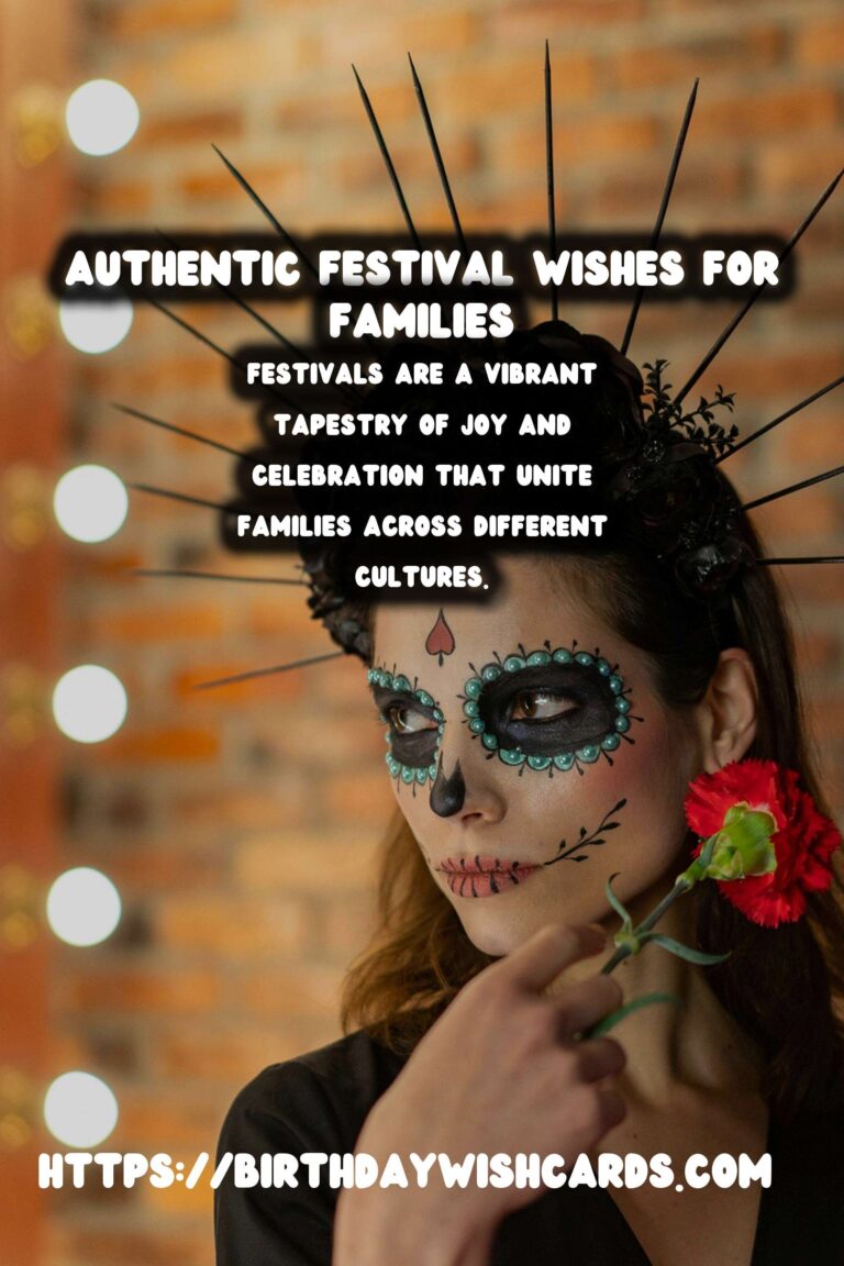 Authentic Festival Wishes and Messages For the Whole Family
