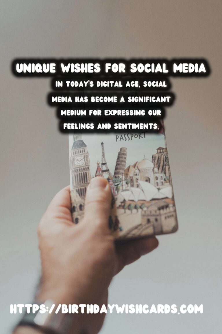 Authentic Unique Wish Ideas For Social Media