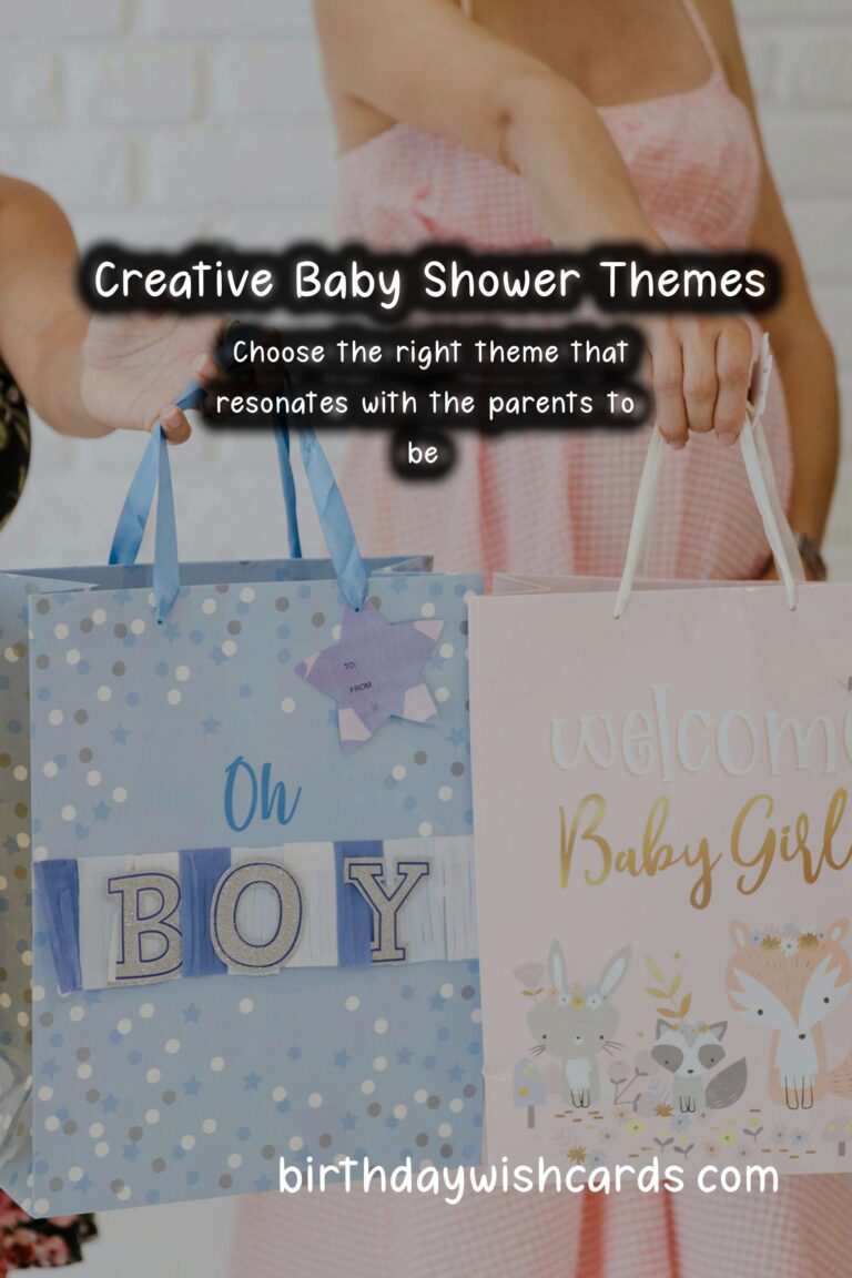 Baby Shower Birthday Party Themes to Try This Year