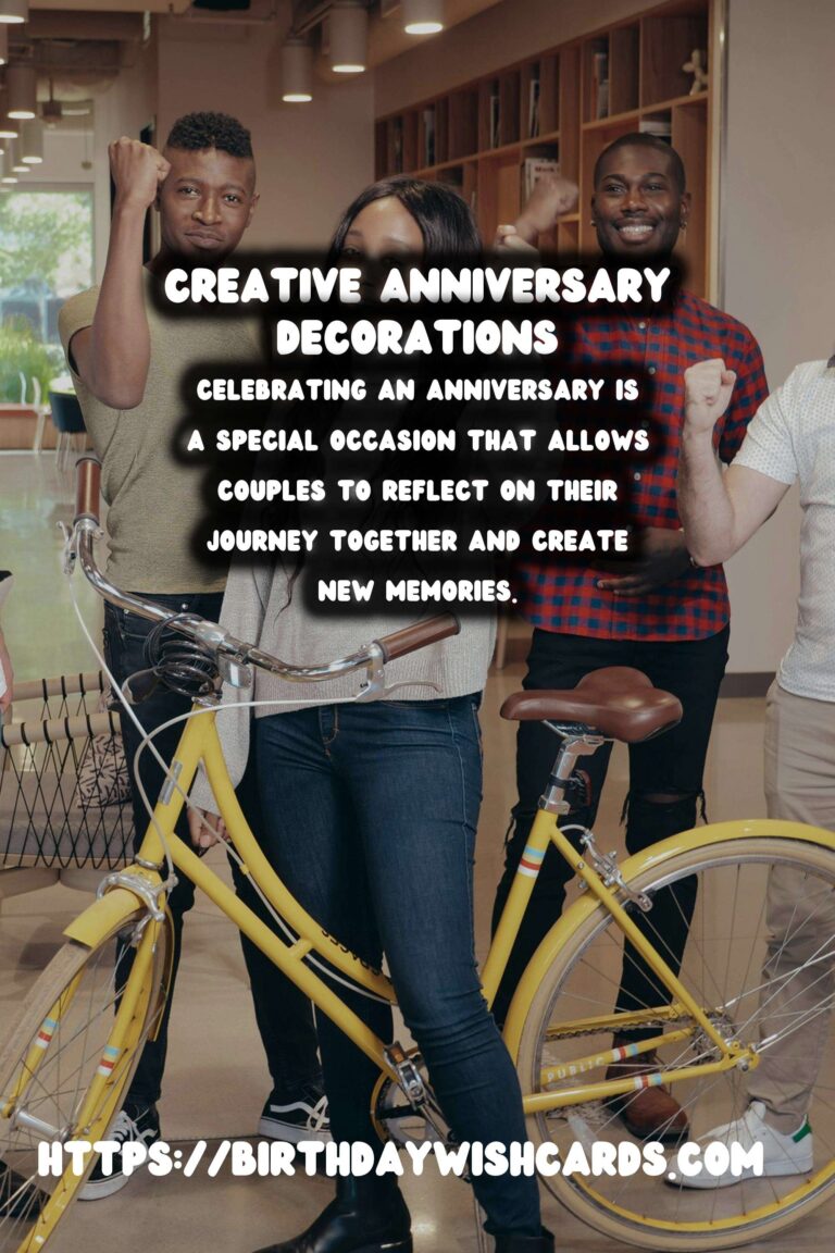 Best Anniversary Decoration Ideas You’ll Love