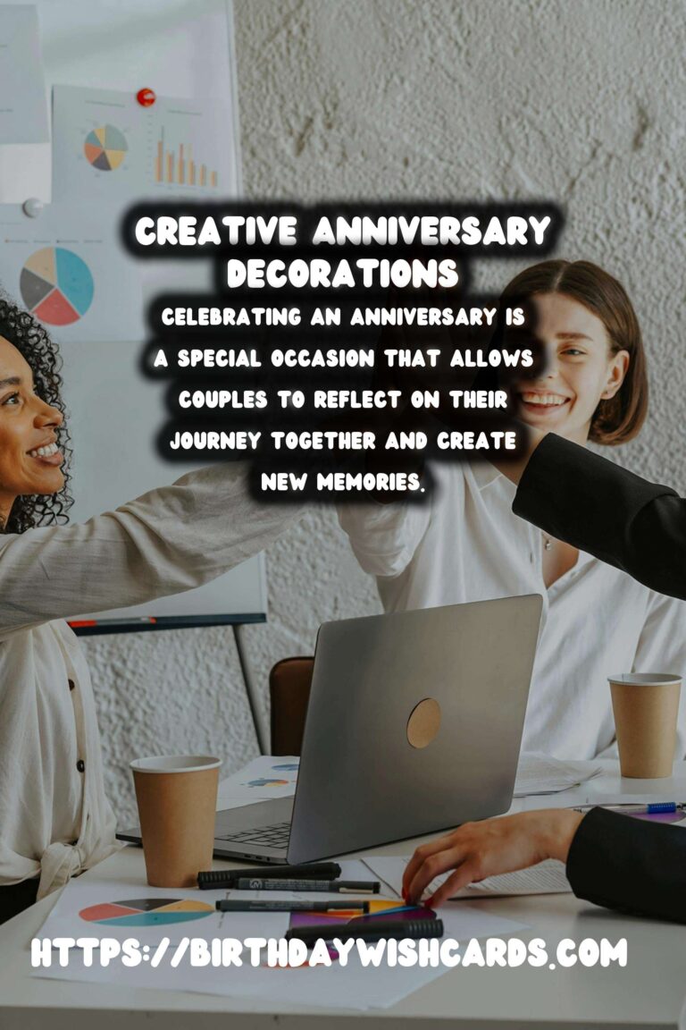 Best Anniversary Decoration Ideas You’ll Love