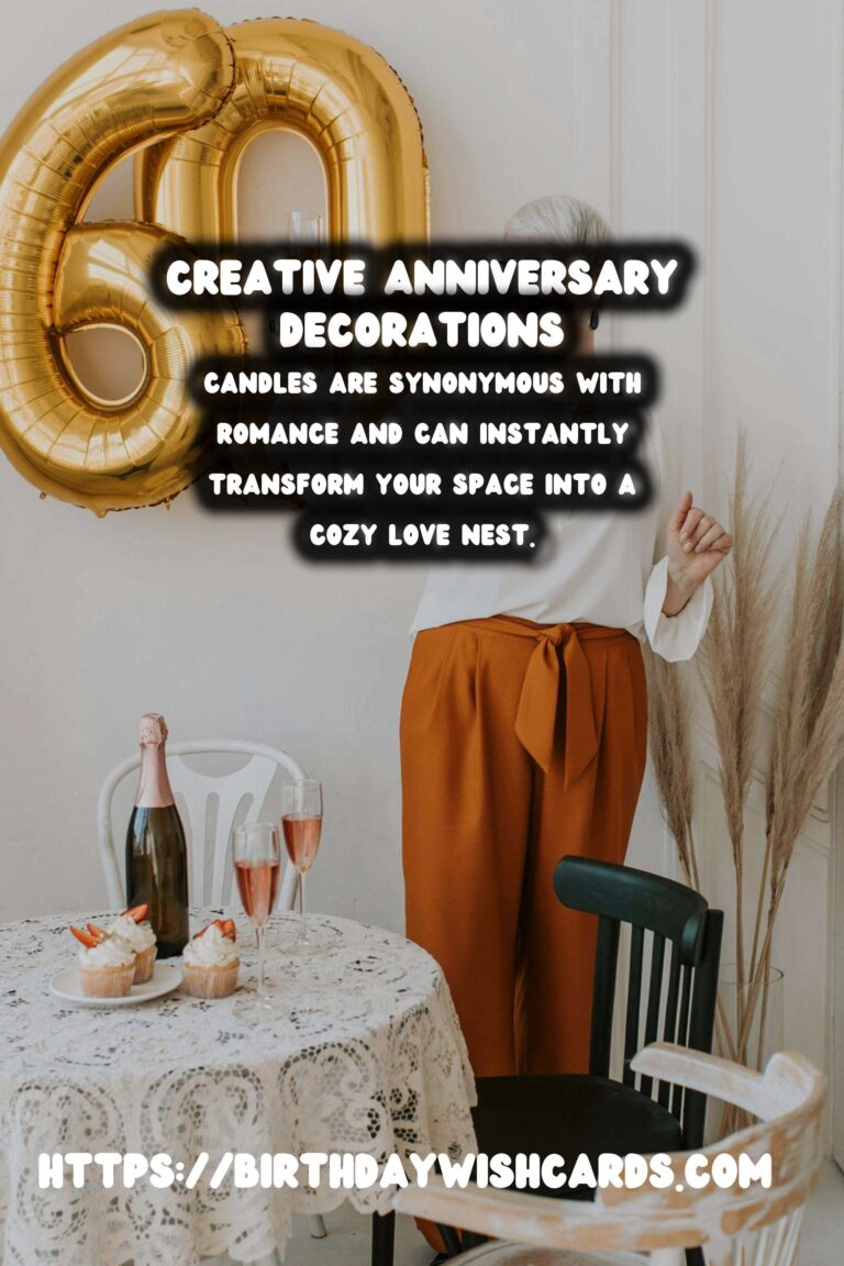 Best Anniversary Decoration Ideas You’ll Love