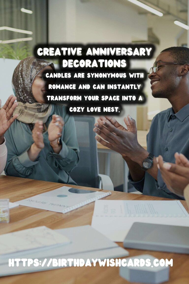 Best Anniversary Decoration Ideas You’ll Love