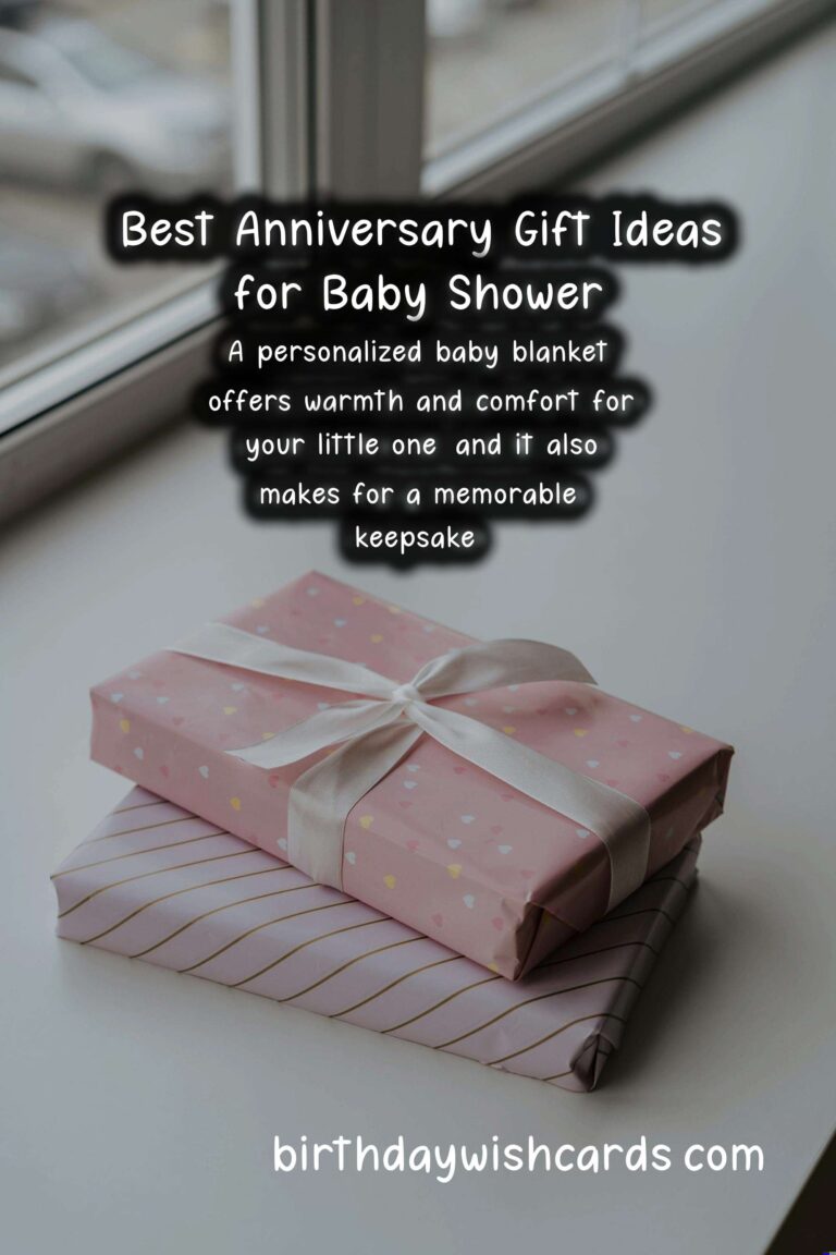 Best Anniversary Gift Ideas for Baby Shower