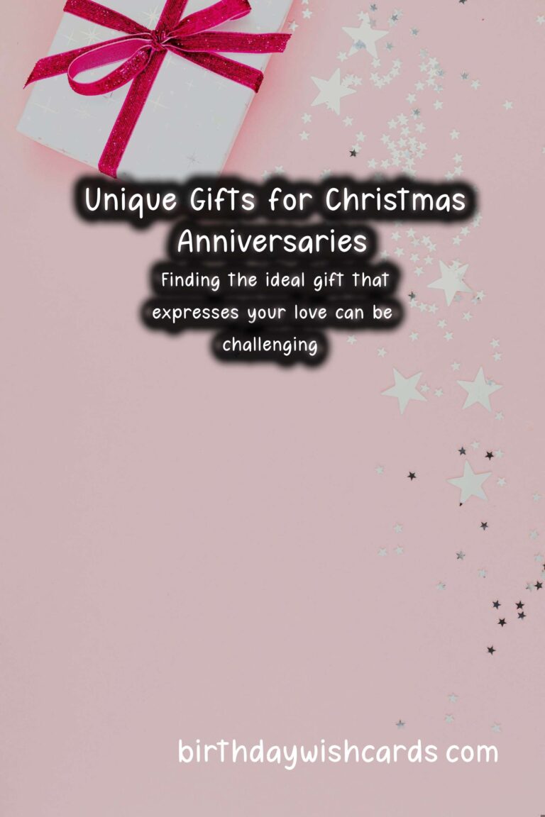 Best Anniversary Gift Ideas for Christmas