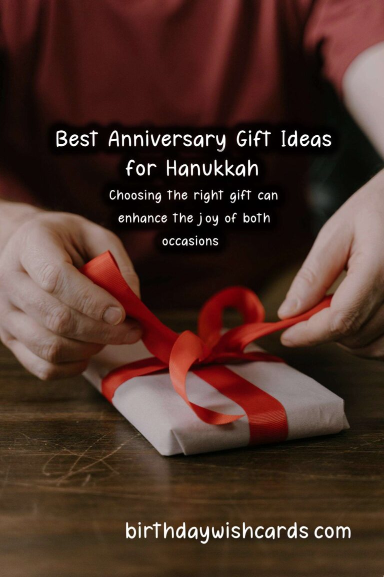 Best Anniversary Gift Ideas for Hanukkah