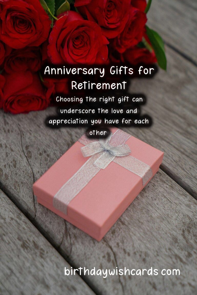 Best Anniversary Gift Ideas for Retirement