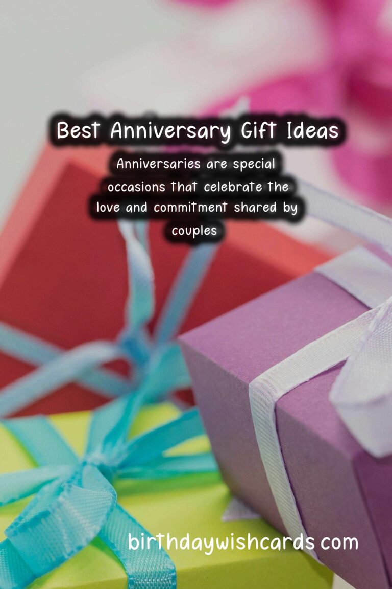 Best Anniversary Gift Ideas for Wedding