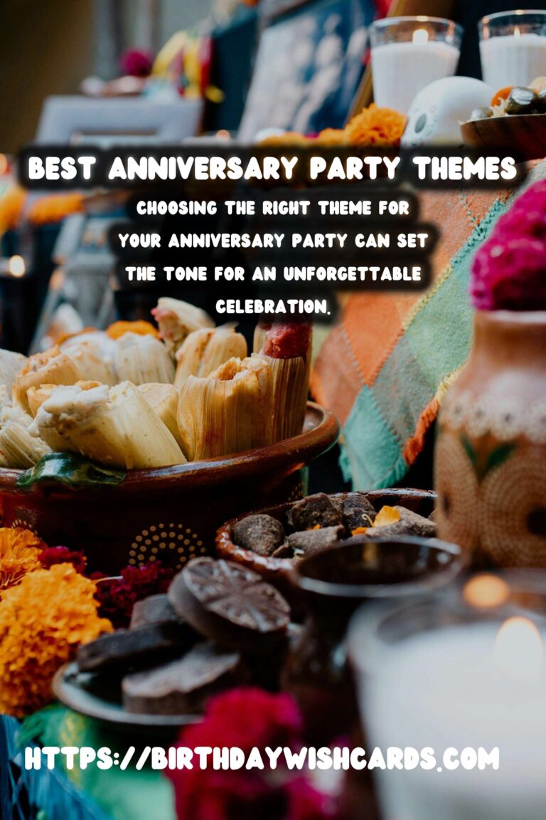 Best Anniversary Party Themes That Capture the Moment